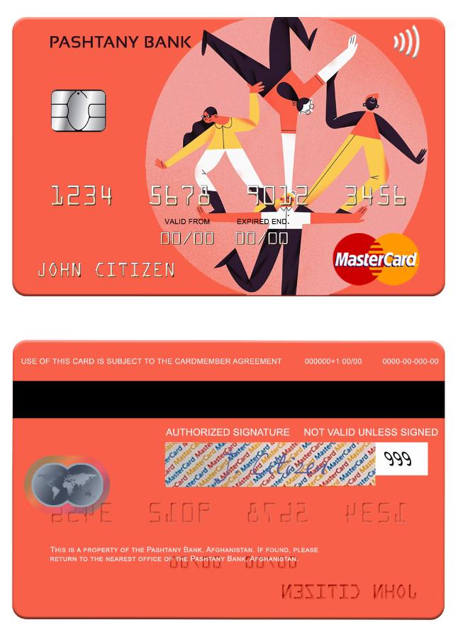 Afghanistan Pashtany Bank mastercard